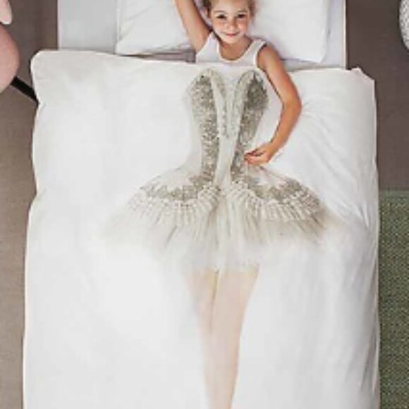 SNURK Ballerina Duvet Cover Set - Picture 3 of 5